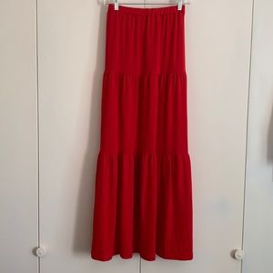 NWOT Large LuLaRoe Poppy Tiered Skirt